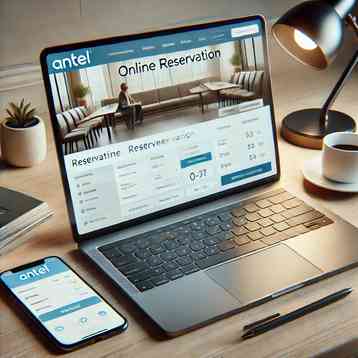 reserva web en Antel