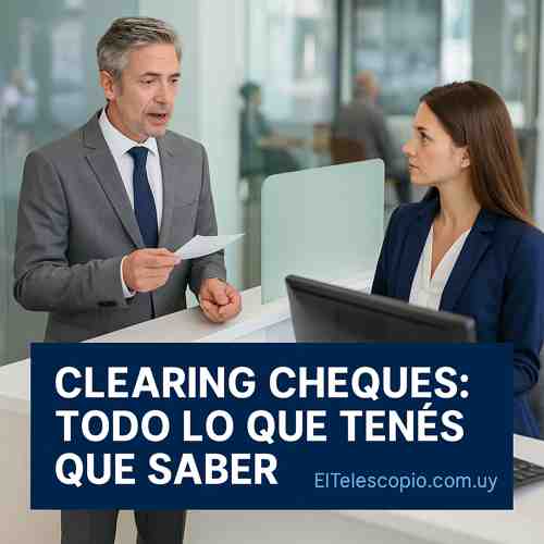Clearing cheques