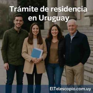 trámite de residencia en Uruguay